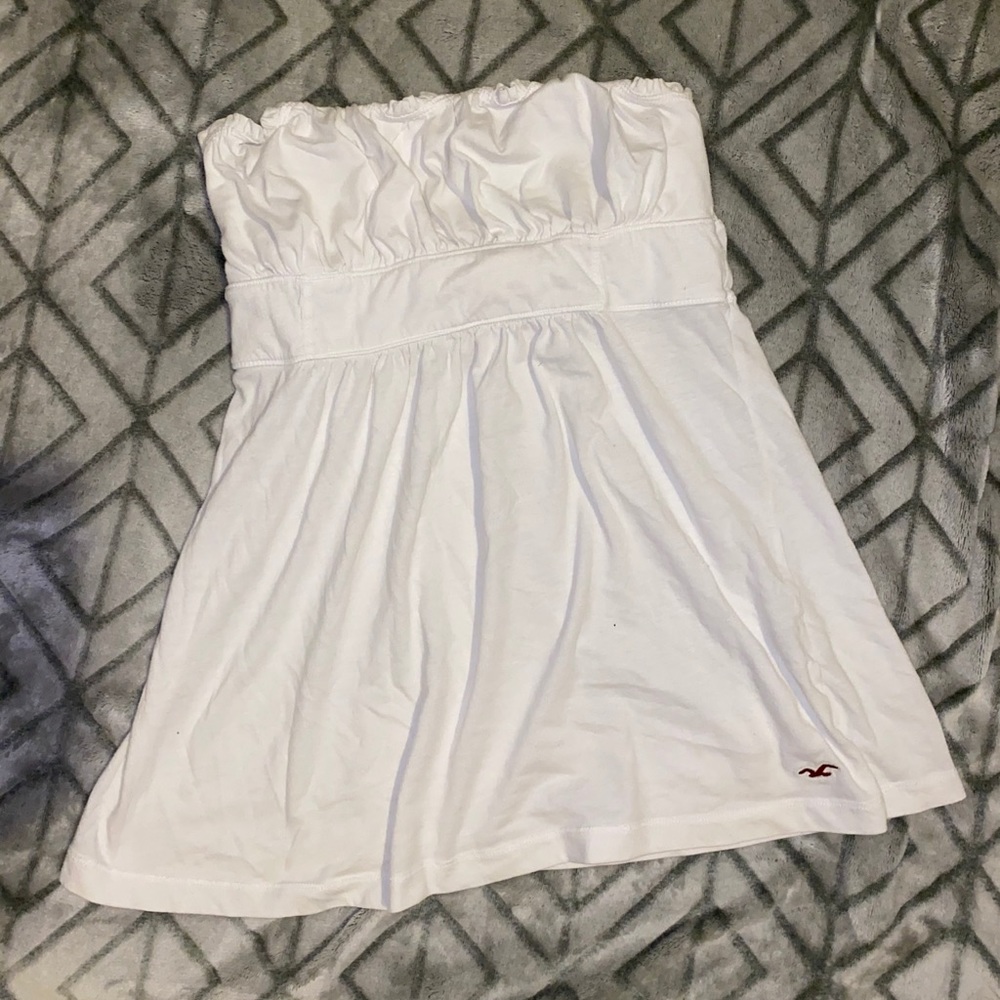 Strapless top